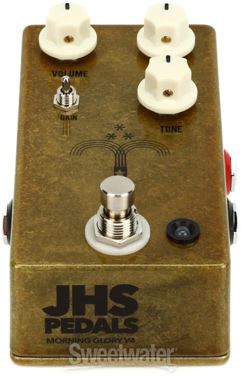 JHS Morning Glory V4 Transparent Overdrive Pedal | Sweetwater