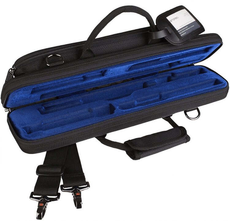 KACES Lightweight Hardshell Case For Flute (Black) KBO-FLBK B&H