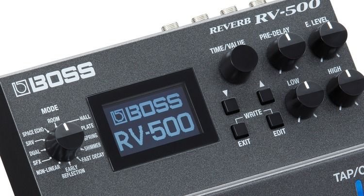 Boss RV-500 Reverb Pedal | Sweetwater