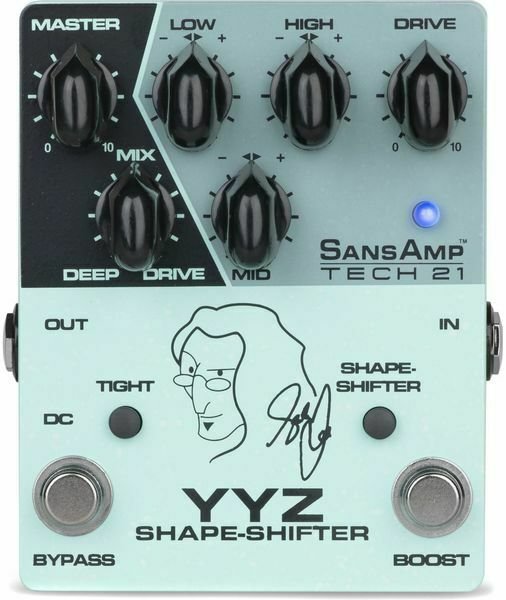 Tech 21 YYZ Shape Shifter Geddy Lee Signature SansAmp Bass Preamp