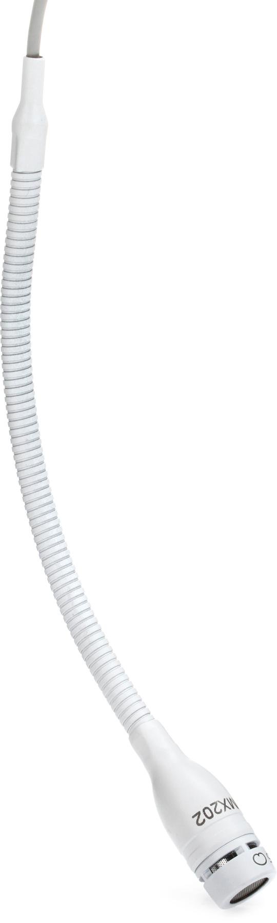 Cardioid Shure MX202W-A//C White Overhead Microphone