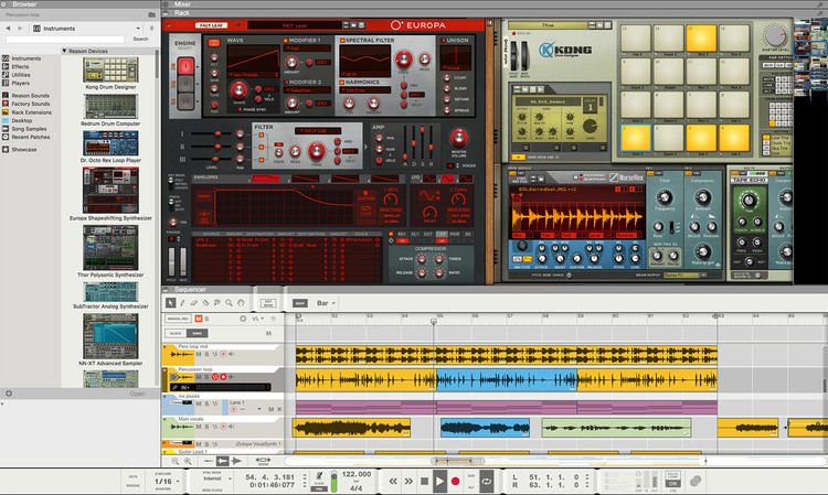 getting propellerhead reason 7 to work with presonus studio live series 3 mixer