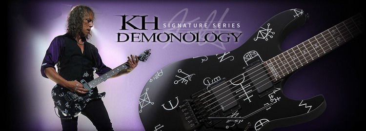 ESP LTD Kirk Hammett Signature Demonology - Black