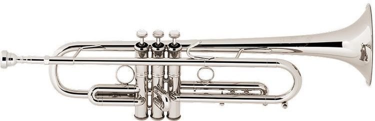 Bach LT190 Stradivarius Commercial Bb Trumpet - #1 Bell - Large Bore -  Silver Plated | Sweetwater