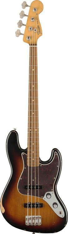 Fender 60th Anniversary Roadworn 60s Jazz Bass - 3-Color Sunburst 