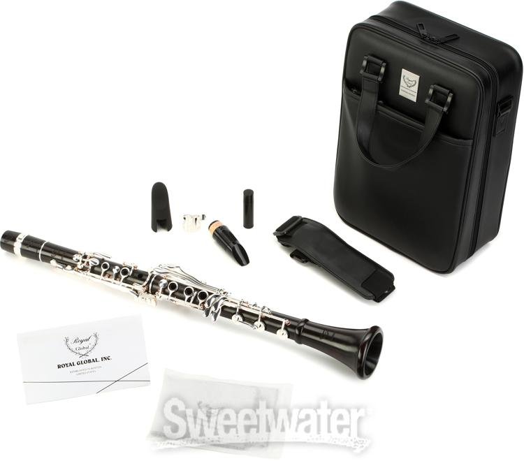 Royal Global Firebird Professional Bb Clarinet Silver plated