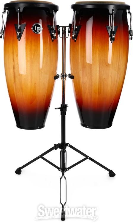 Latin Percussion Aspire Series Conga - Vintage Sunburst, 2-pack