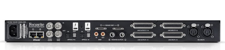 Red 16Line : Carte Son Focusrite - Univers Sons