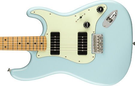 Fender Noventa Stratocaster - Daphne Blue with Maple