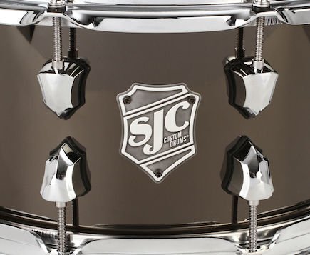 SJC Custom Drums Dudley Steel Snare Drum - 8