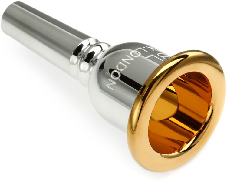 Denis Wick Heritage Series Trombone Mouthpiece 5ABL with Goldplated Rim Sweetwater