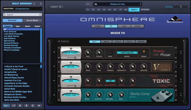 omnisphere 1 interface