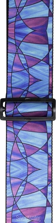 Levy's Stained Glass Guitar Strap - Blue Mirage