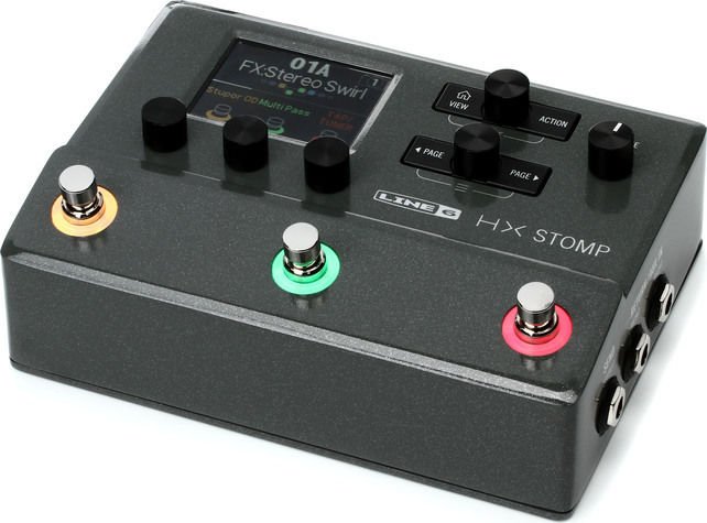 Line 6 HX Stomp Guitar Multi-effects Floor Processor - Cosmic Gray