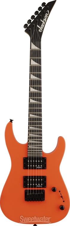 Jackson Dinky Minion JS1X Electric Guitar - Safety Orange, Amaranth Fingerboard