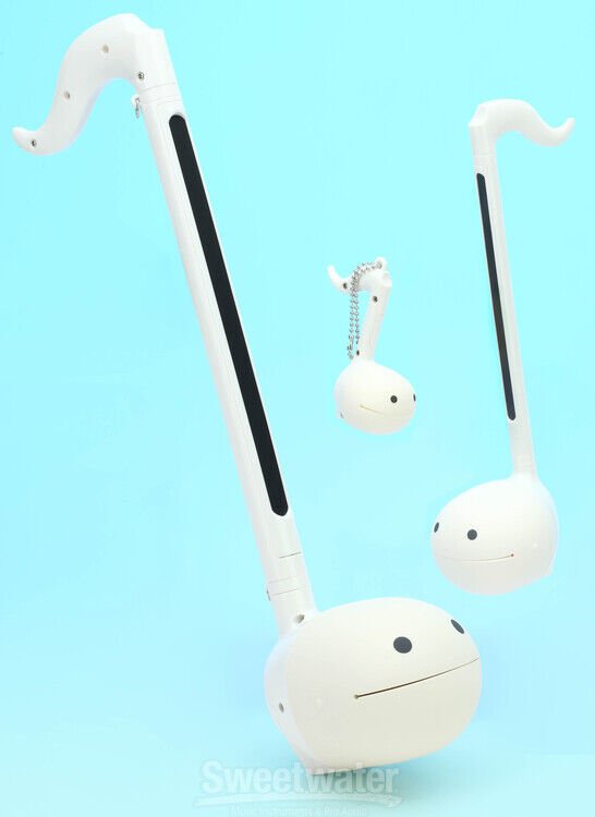 Otamatone Techno ホワイト Otamatone White CUBE Techno Musical Instrument Toy Music