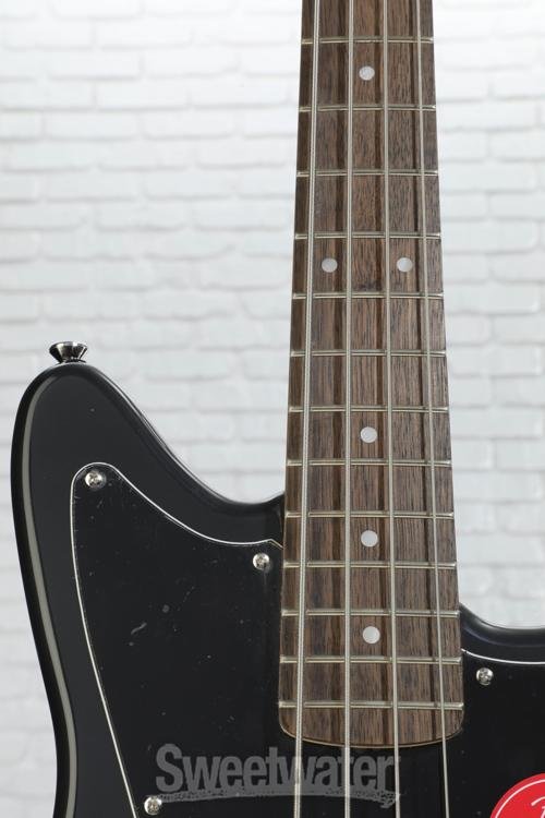 Squier Affinity Series Jaguar Charcoal Frost Metallic with Indian Laurel Fingerboard