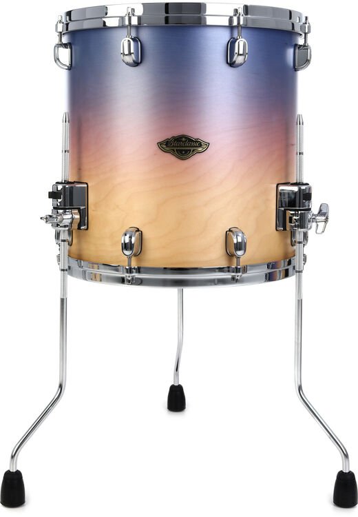 Tama Starclassic Walnut/Birch Floor Tom - 14 inches x 14 inches