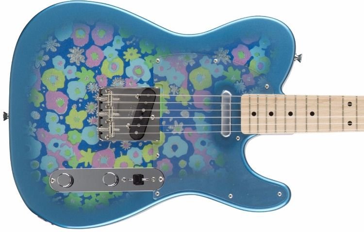 Fender Classic 69 Telecaster - Blue Flower with Maple Fingerboard