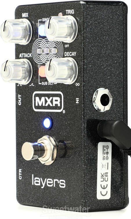 MXR Layers Harmonic Sustain Pedal | Sweetwater