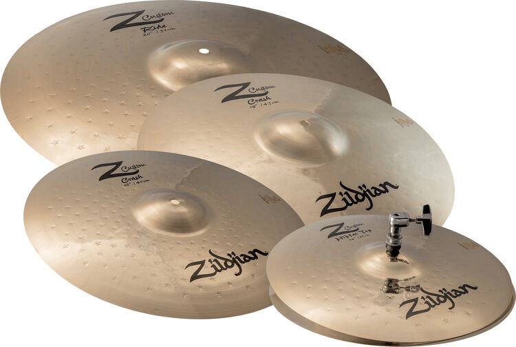 Zildjian Z Custom Standard 4-piece Cymbal Pack | Sweetwater