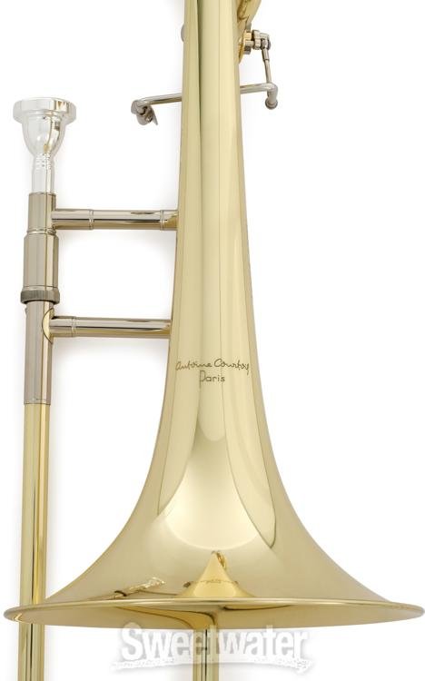 Antoine Courtois Legend 420 Professional Trombone - F Attachment, Yellow  Brass Bell, Clear Lacquer | Sweetwater