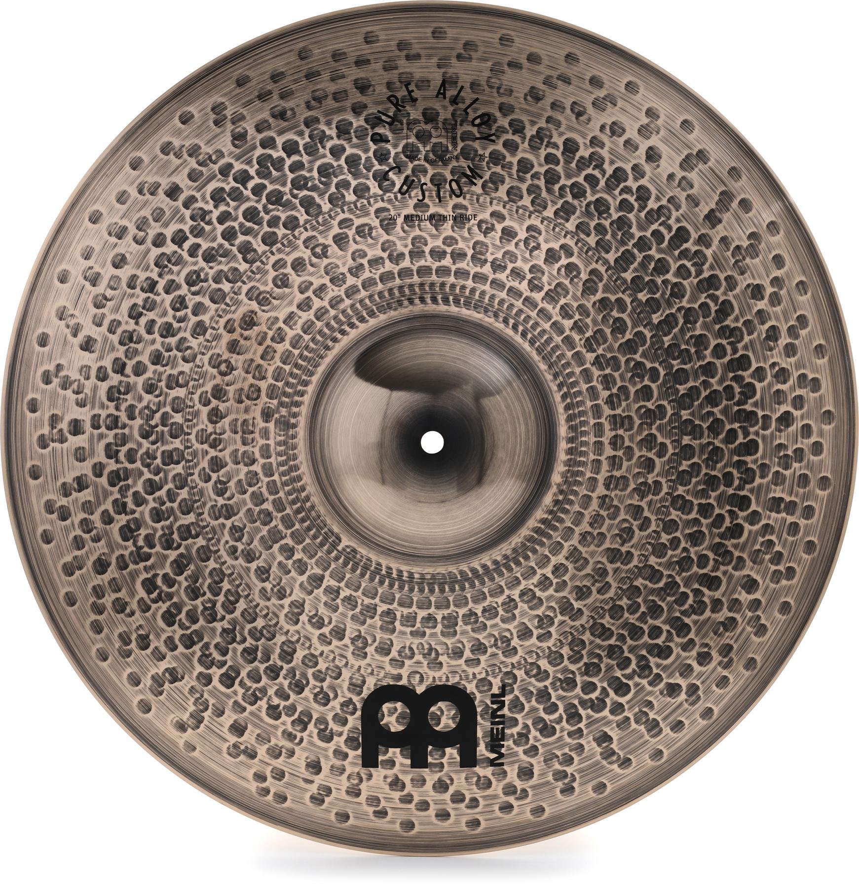 上質 MEINL Cymbals マイネル Pure Alloy Custom Series ライドシンバル 20