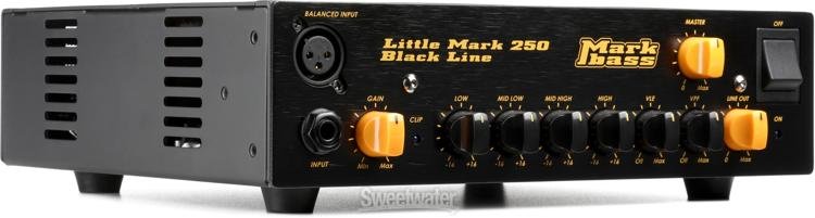 Markbass Little Mark 250 Black Line 250-watt Bass Amplifier Head