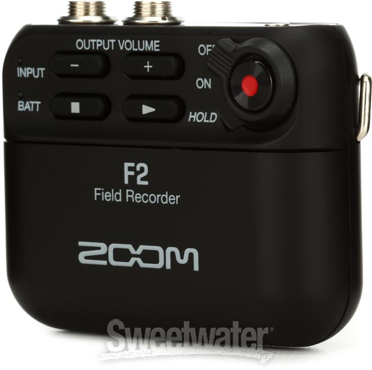 Zoom F2 Field Recorder & Lavalier Microphone Sweetwater