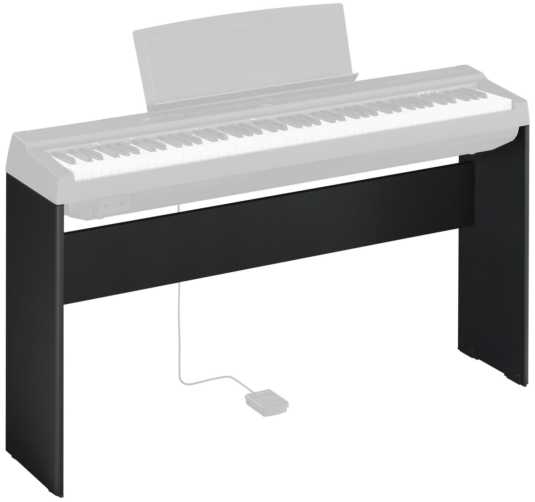 Yamaha L125 Stand For P 125 Digital Piano Black Sweetwater