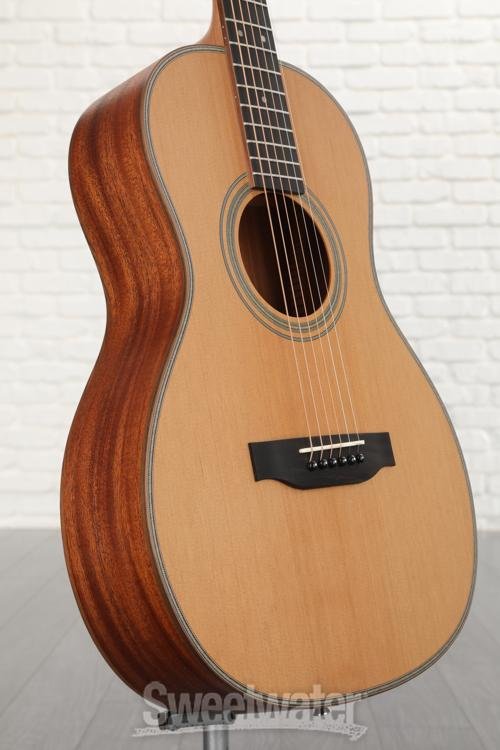 Kala Solid Cedar Top Parlor Guitar - Natural | Sweetwater