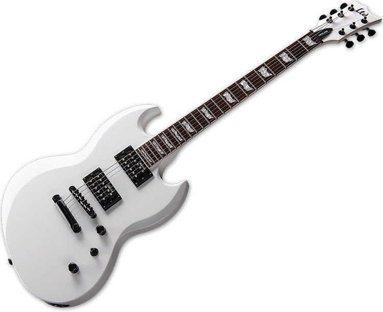 esp ltd viper 256 snow white