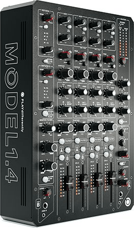 PLAYdifferently Model 1.4 4-channel DJ Mixer | Sweetwater