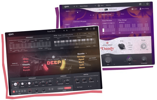 UJAM Virtual Drummer Deep Software | Sweetwater