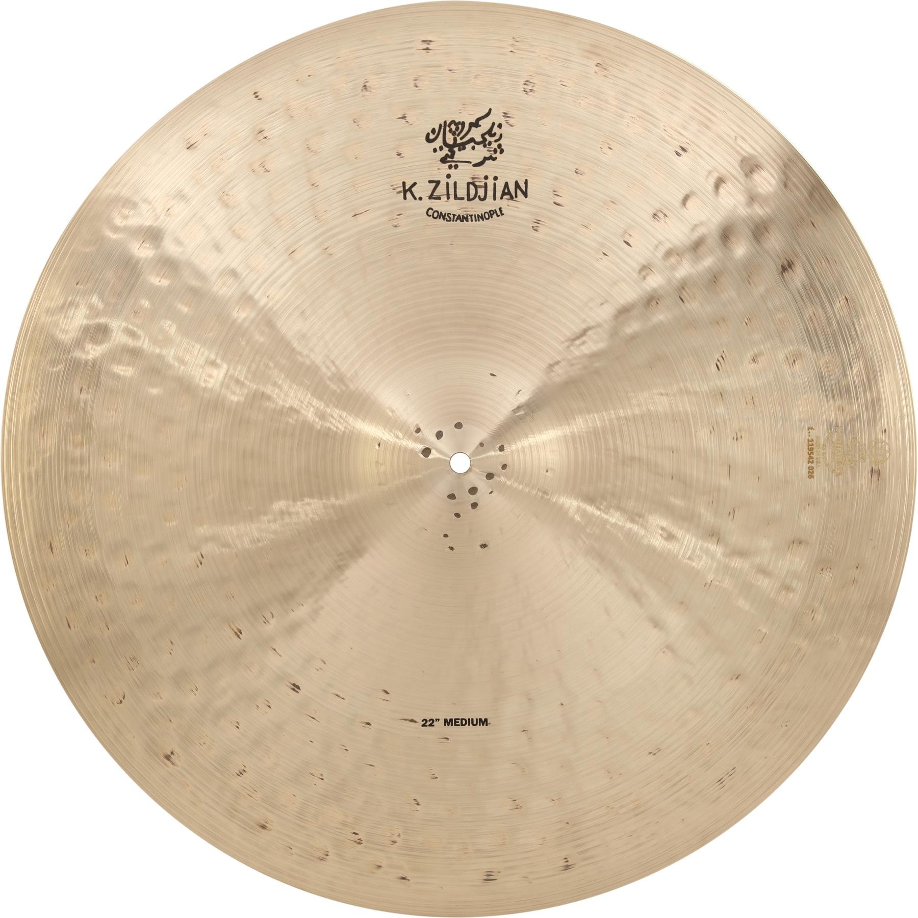 Zildjian 22 inch K Constantinople Medium Ride Cymbal | Sweetwater