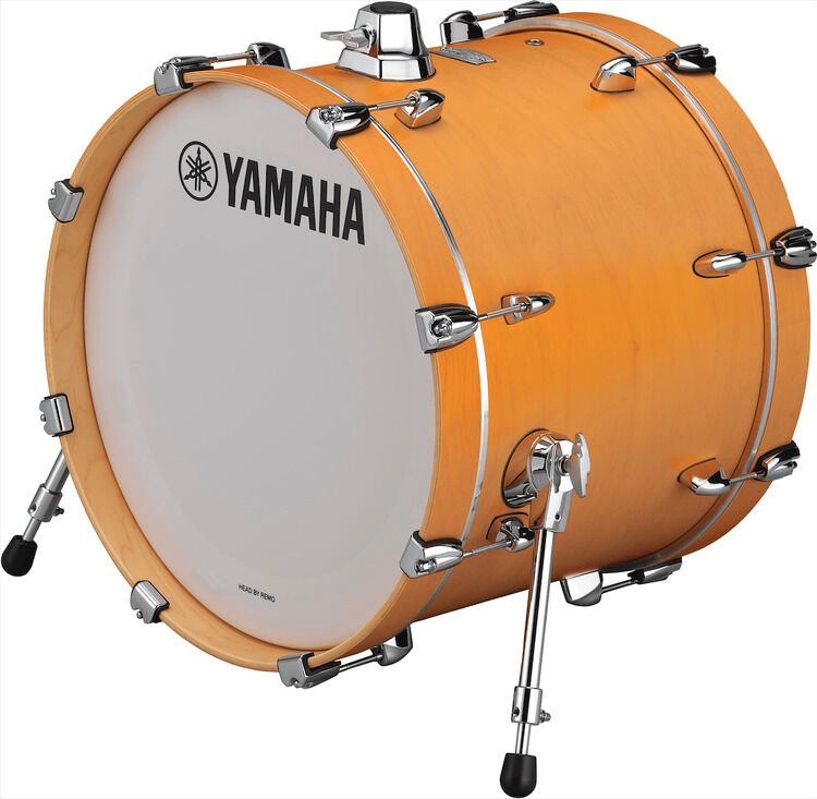 Yamaha TMB-2216 Tour Custom Bass Drum - 16 x 22 inch - Caramel