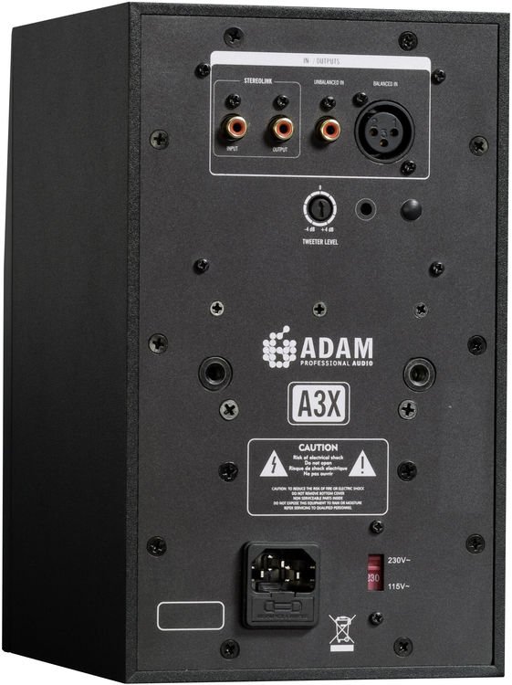 ADAM Audio A3X 4.5 inch Powered Studio Monitor | Sweetwater