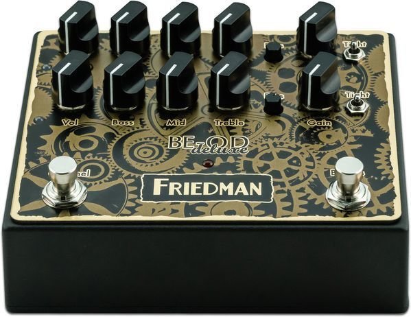 Friedman BE-OD Deluxe Dual Overdrive Pedal - Clockworks Edition Sweetwater  Exclusive