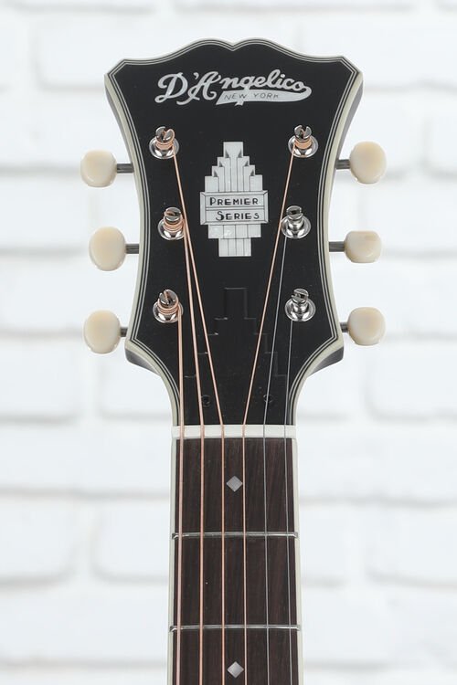 D'Angelico Premier Tammany XT Orchestra Acoustic-electric Guitar - Vintage Natural, Sweetwater Exclusive