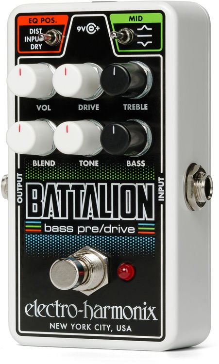 Electro-Harmonix Nano Battalion Bass Preamp & Overdrive