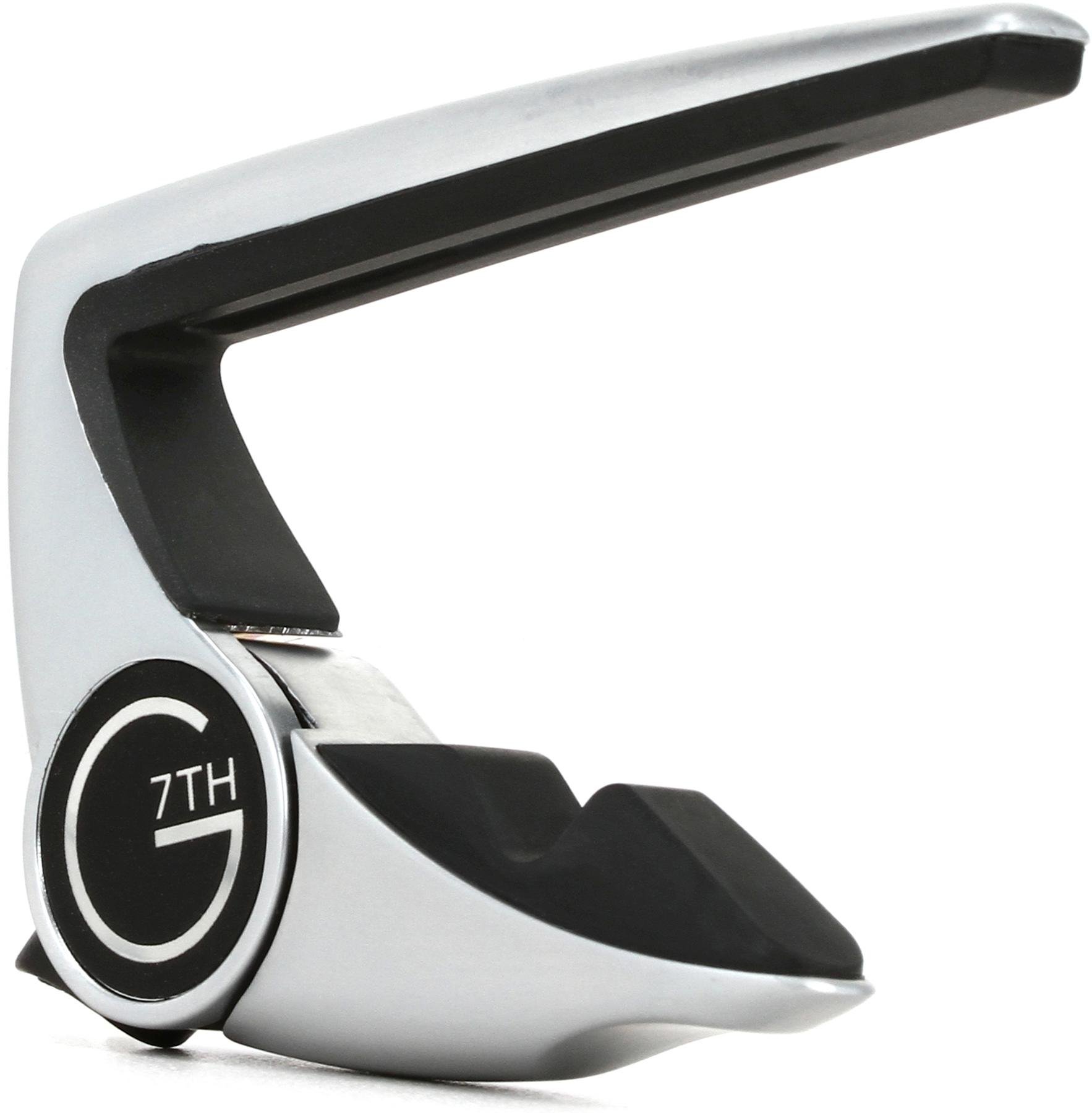 G7th Performance 2 Classical Guitar Capo - Silver | Sweetwater