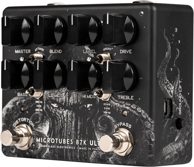 Darkglass Microtubes B7K Ultra V2 Bass Preamp Pedal with Aux In