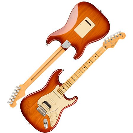 fender american professional stratocaster sienna sunburst