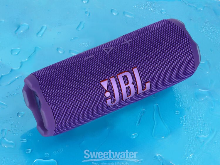 JBL Flip 7 Portable Waterproof Bluetooth Speaker - Purple | Sweetwater