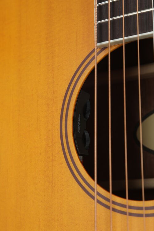 D'Angelico Premier Tammany XT Orchestra Acoustic-electric Guitar - Vintage Natural, Sweetwater Exclusive