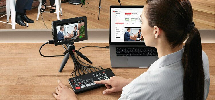 Blackmagic Design ATEM Mini Pro HDMI Video Production Studio with