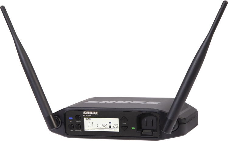 Shure GLXD24R+/SM58 Digital Wireless Handheld System with SM58 Capsule | Sweetwater
