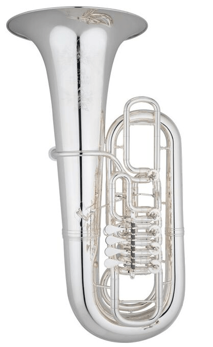 Eastman EBF864S Professional F Tuba 4 4 size Silver plated
