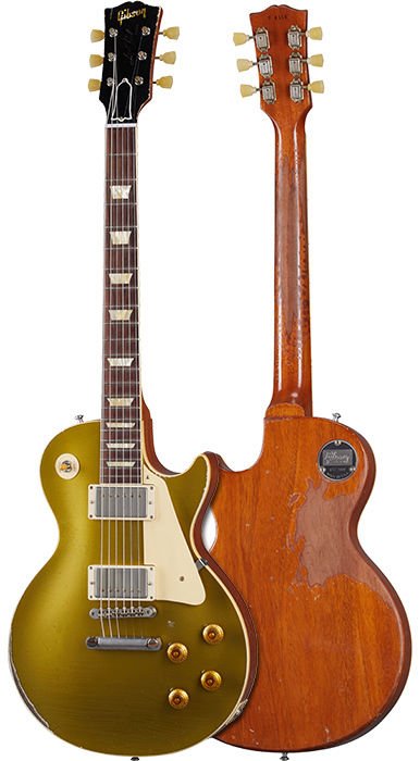 les paul goldtop aged