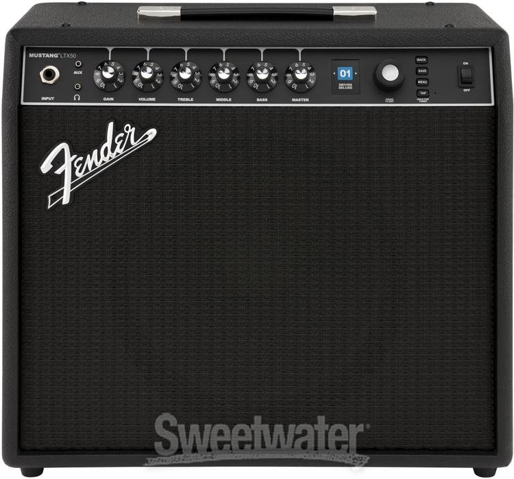 Fender Mustang LTX50 50-watt 1 x 12-inch Combo Amplifier